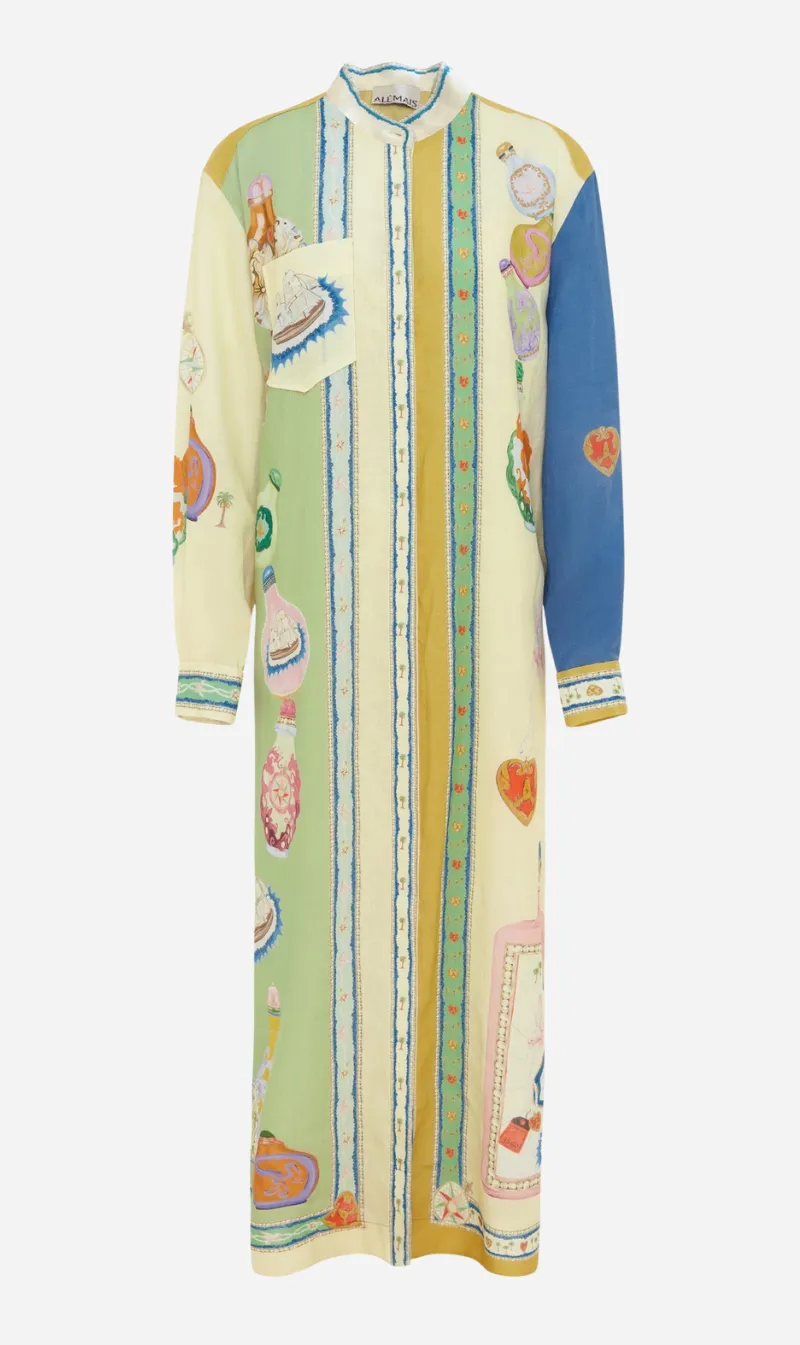 Alemais | Elixir Shirtdress sold by Sister & Co