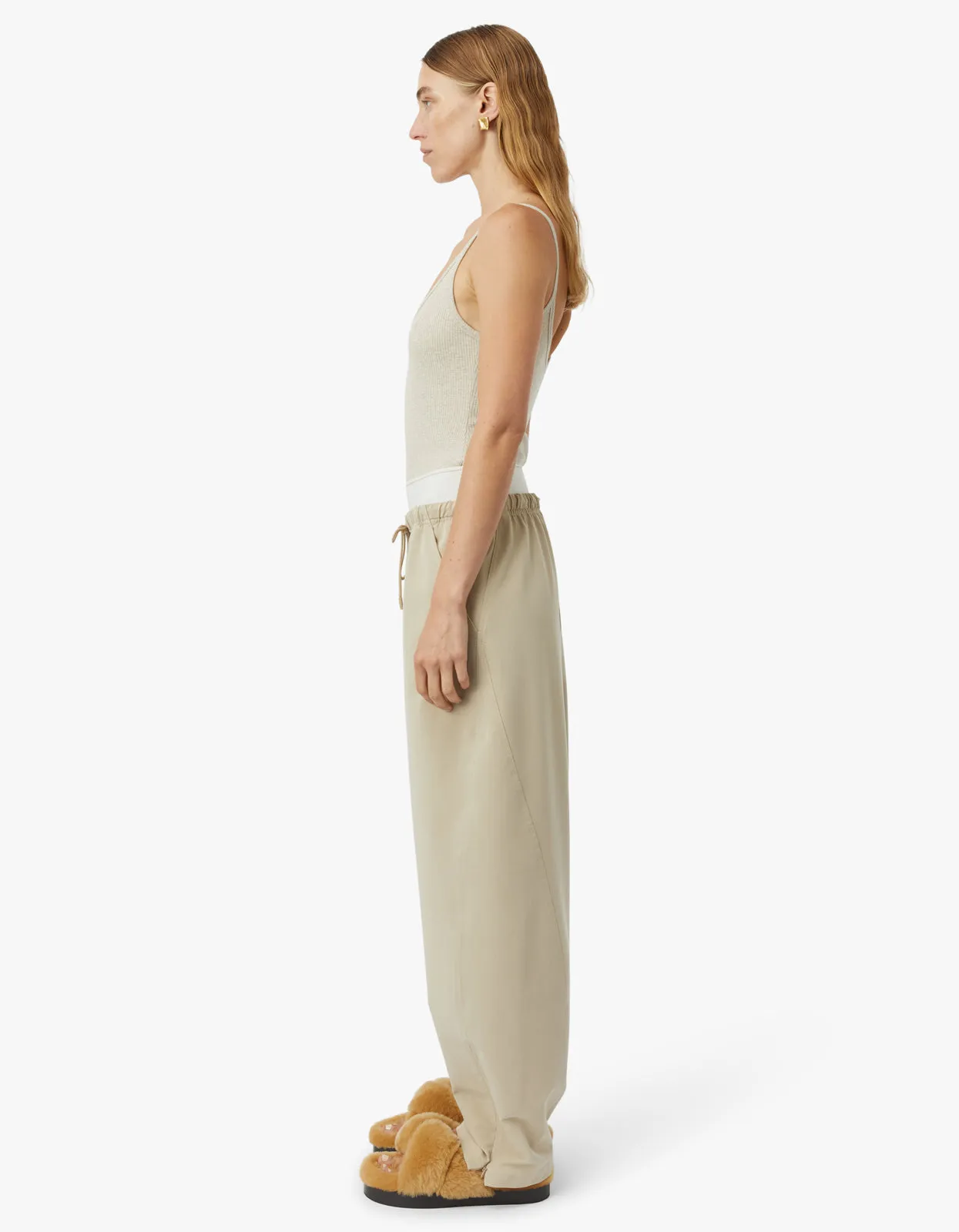 Camilla and Marc | Lucia Monogram Pant - Oyster sold by Sister & Co product image thumbnail 4