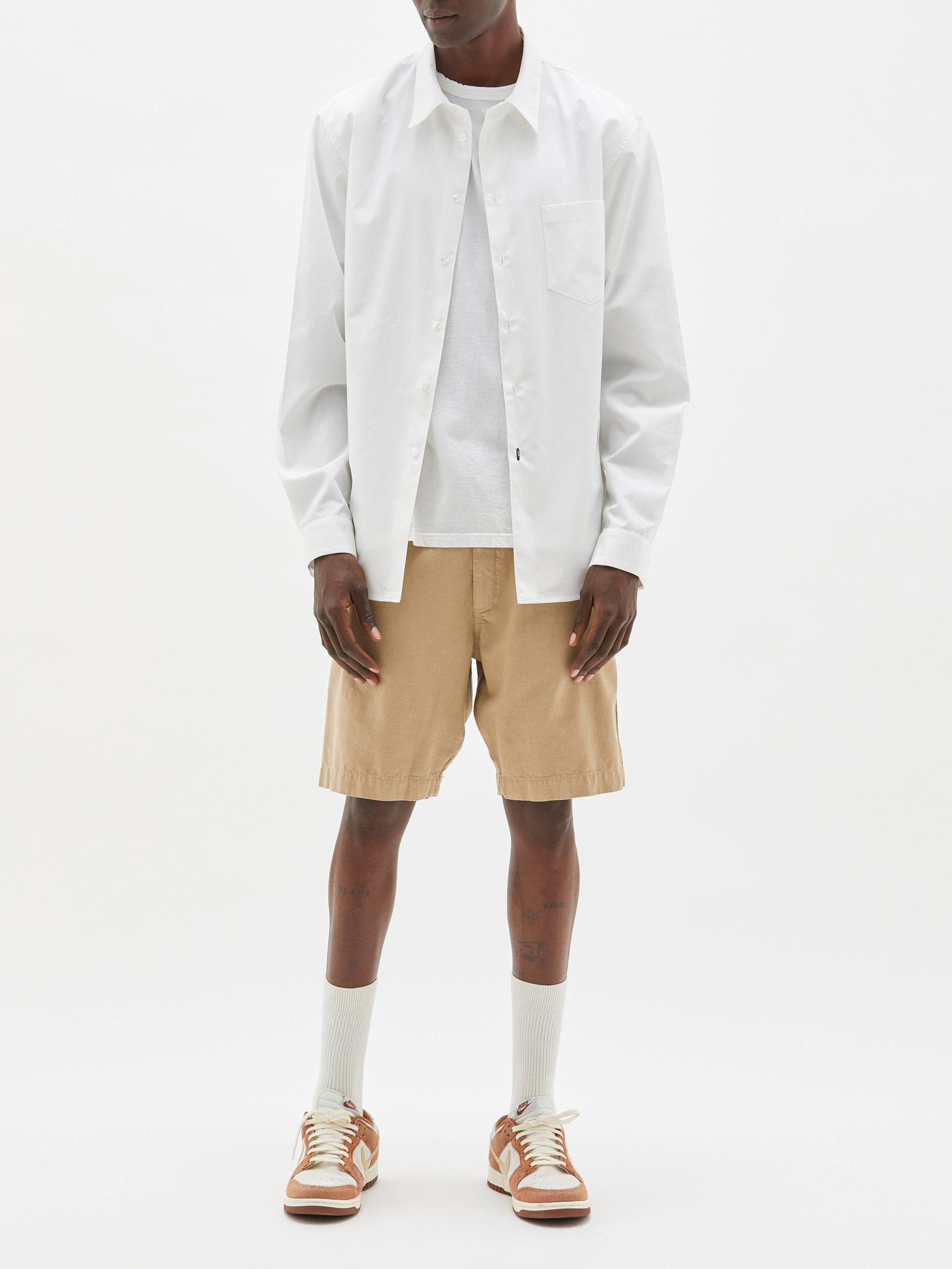 Bassike Mens | Classic Cotton Shirt - White sold by Sister & Co product image thumbnail 2