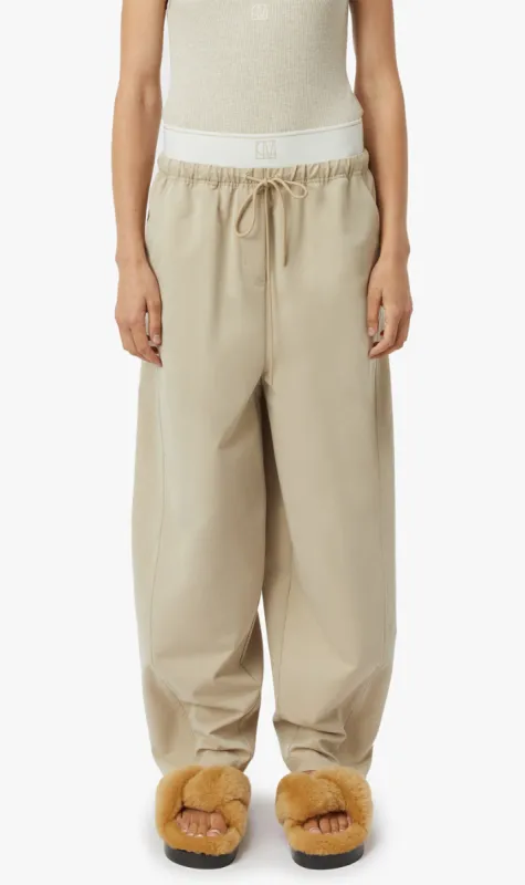 Camilla and Marc | Lucia Monogram Pant - Oyster sold by Sister & Co