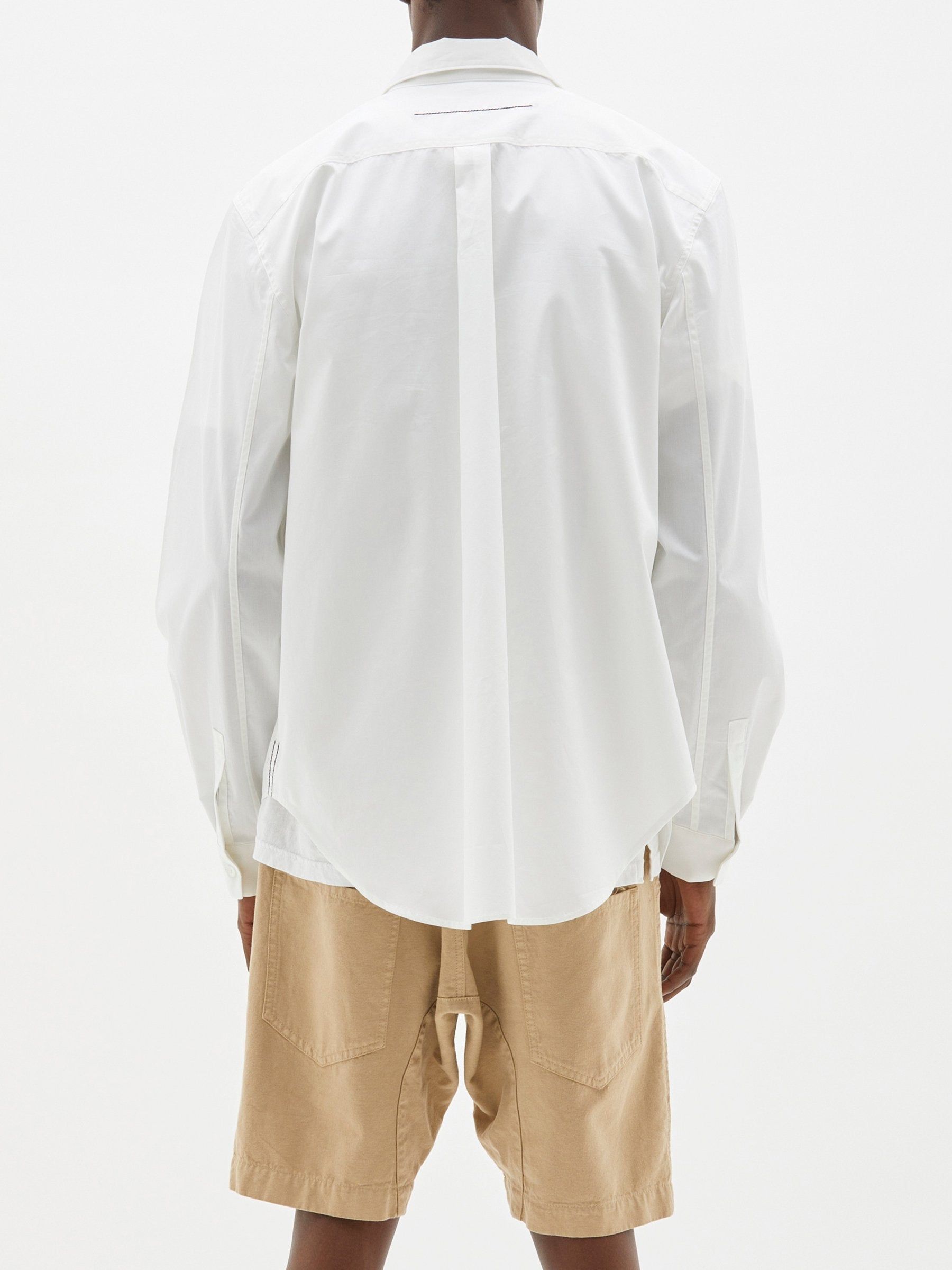Bassike Mens | Classic Cotton Shirt - White sold by Sister & Co product image thumbnail 5