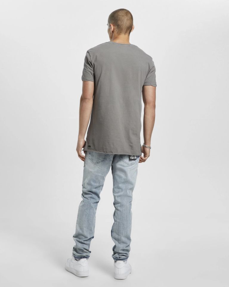 Ksubi Mens | Seeing Lines Ss Tee - Vintage Grey sold by Sister & Co product image thumbnail 4