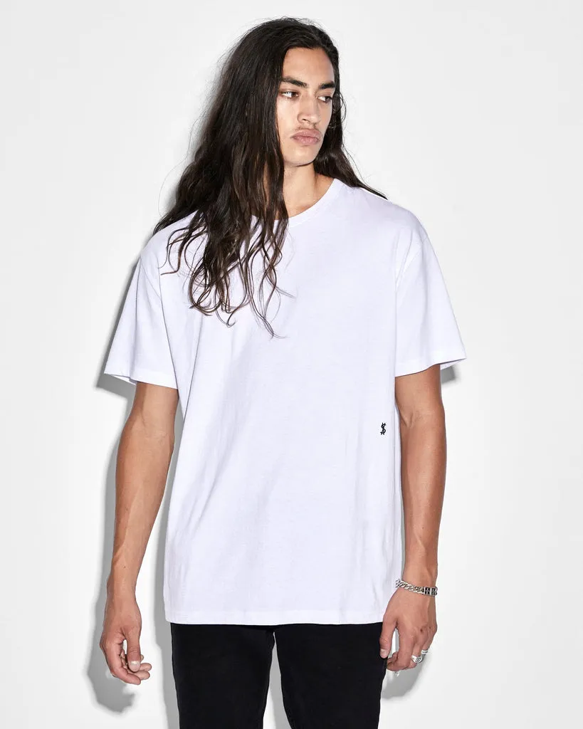 Ksubi | 4X4 Biggie SS Tee - Optic White sold by Sister & Co product image thumbnail 4