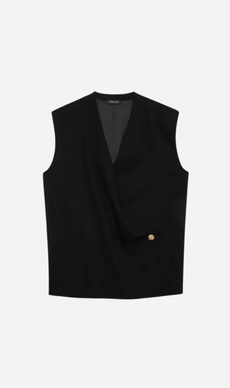 Anine Bing | Venice Top - Black sold by Sister & Co