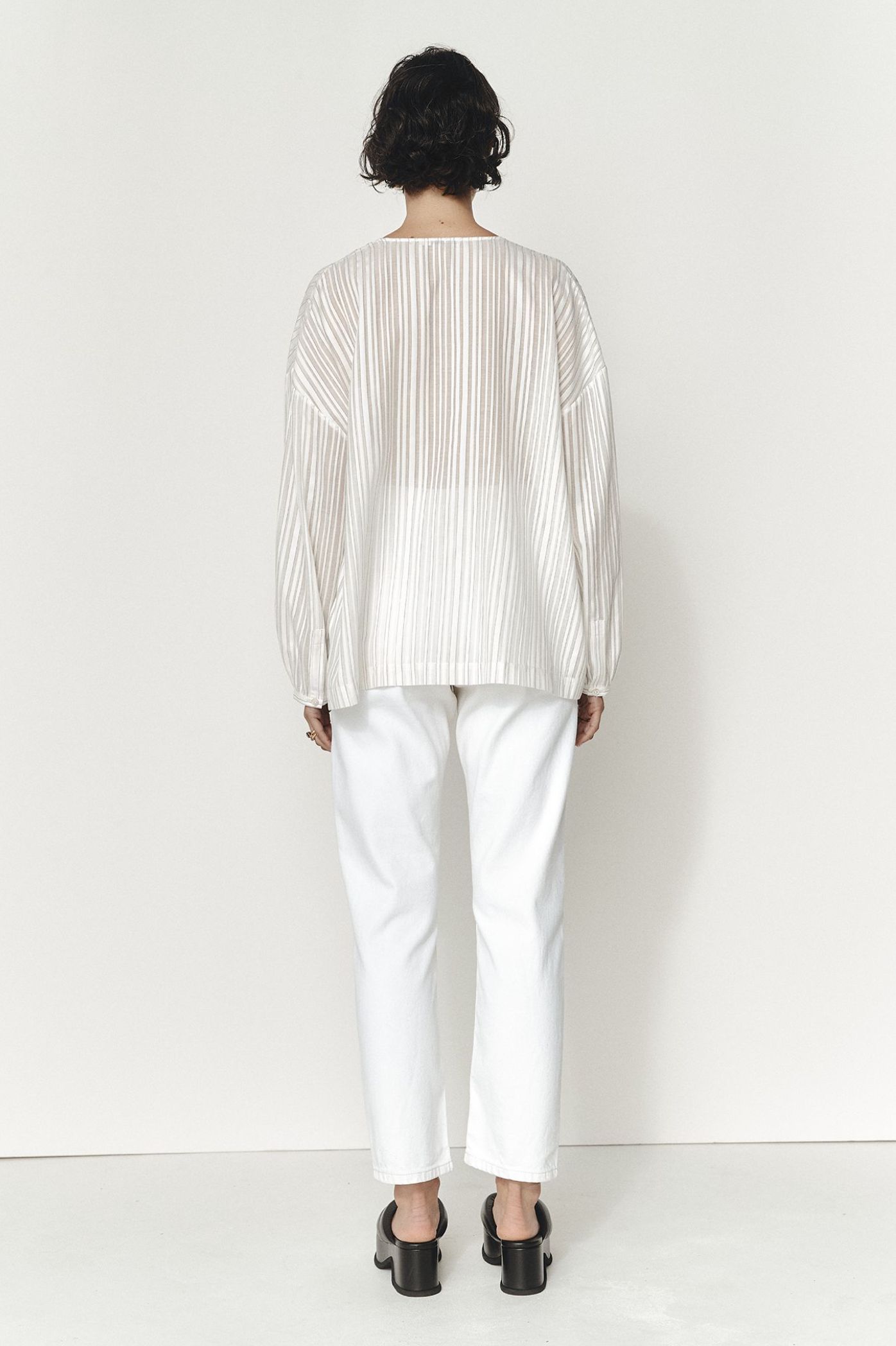 Marle | Margot Shirt - Opal Stripe sold by Sister & Co product image thumbnail 5