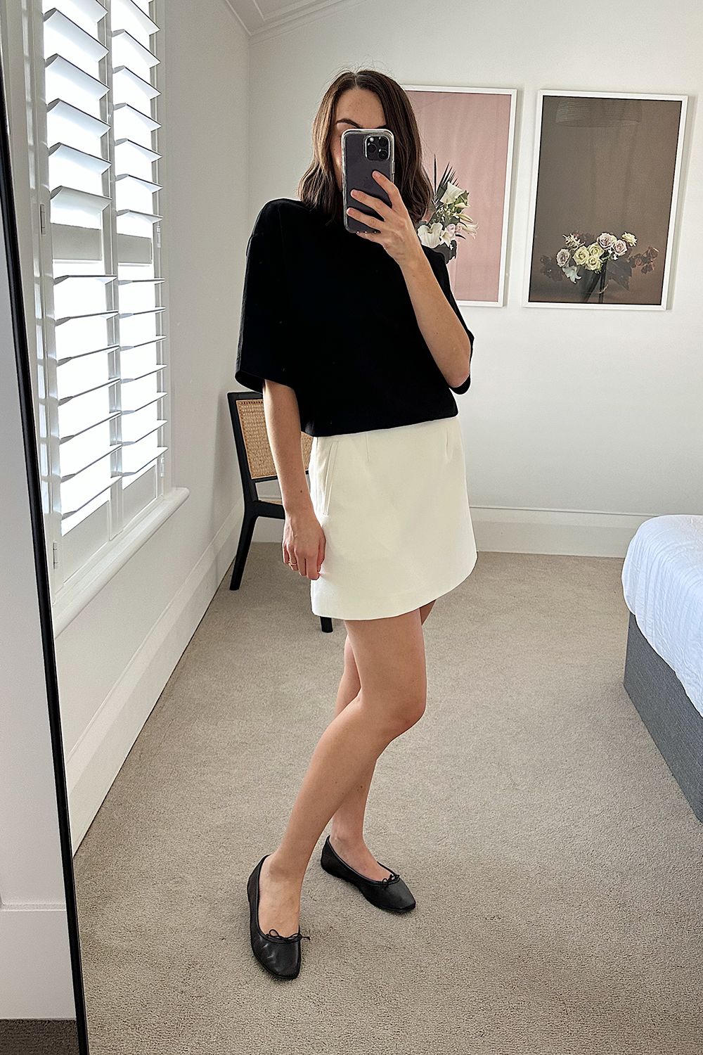 Rebe | Mini Skirt - Ivory sold by Sister & Co product image thumbnail 4