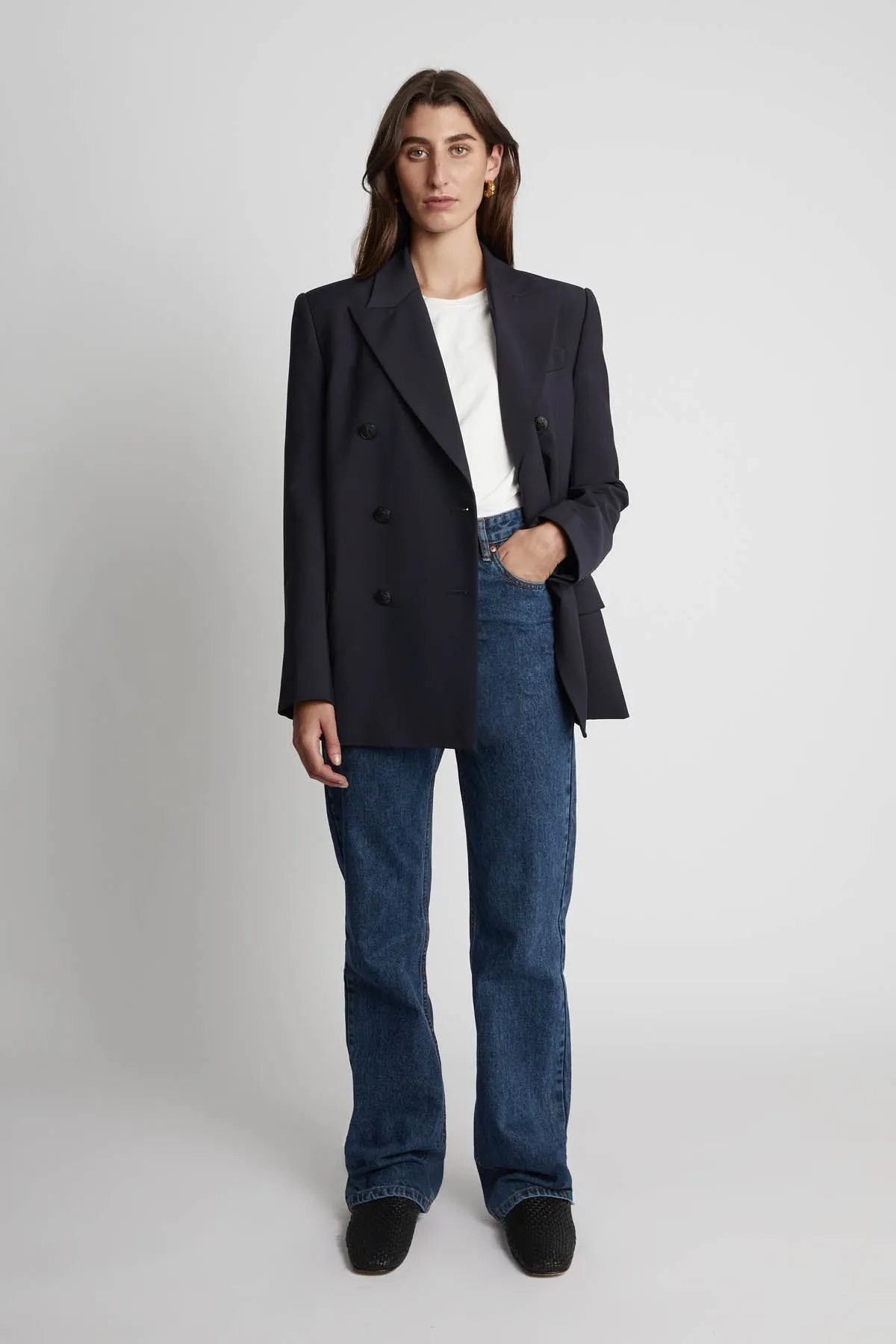Camilla and Marc | Ovalia Blazer - Dark Navy sold by Sister & Co product image thumbnail 3