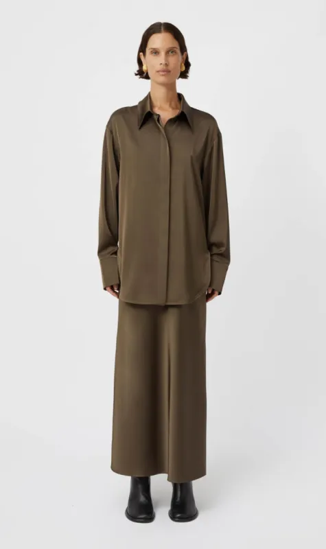 Camilla and Marc | Flux Shirt - Smokey Quartz sold by Sister & Co