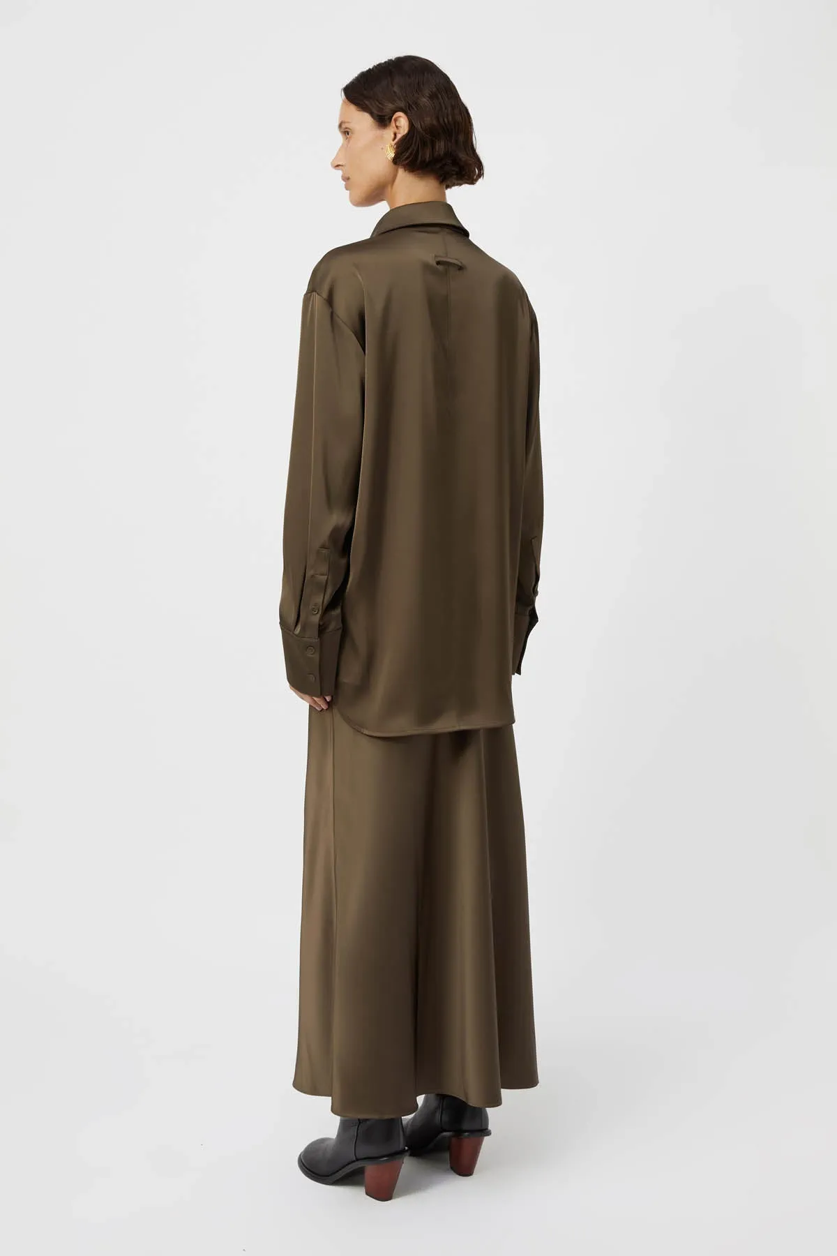 Camilla and Marc | Flux Shirt - Smokey Quartz sold by Sister & Co product image thumbnail 4