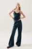 Silk Laundry | Bias Cut Pants - Teal sold by Sister & Co