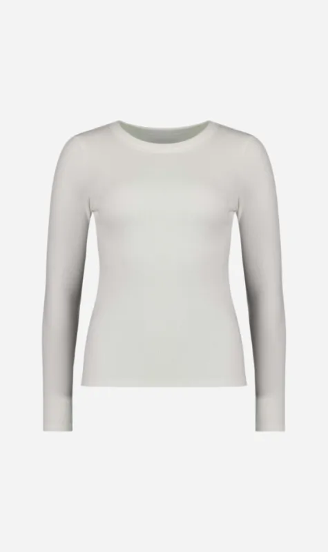 Caitlin Crisp | CC Essential Long Sleeve - White sold by Sister & Co