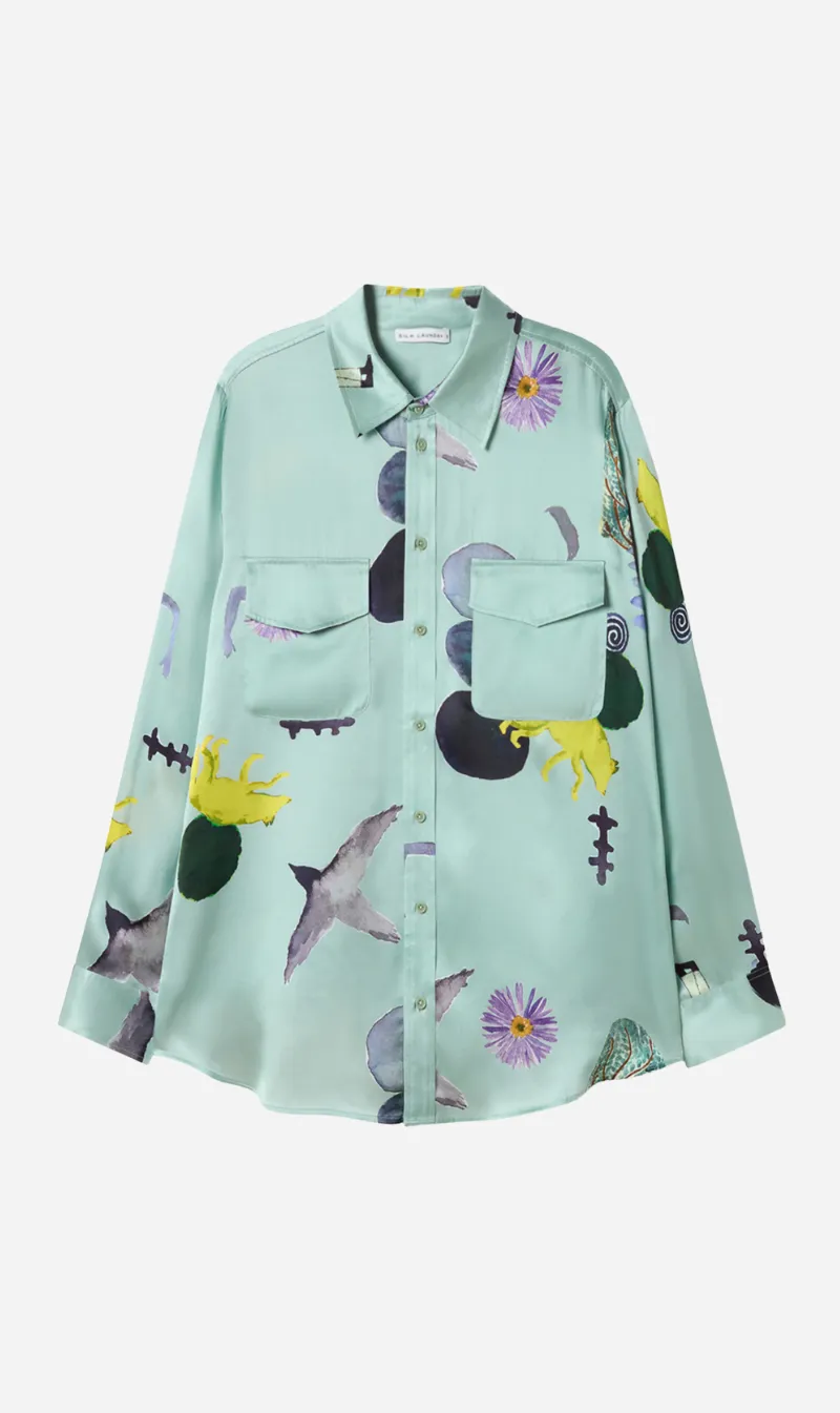 Silk Laundry | Boyfriend Shirt - Protection sold by Sister & Co