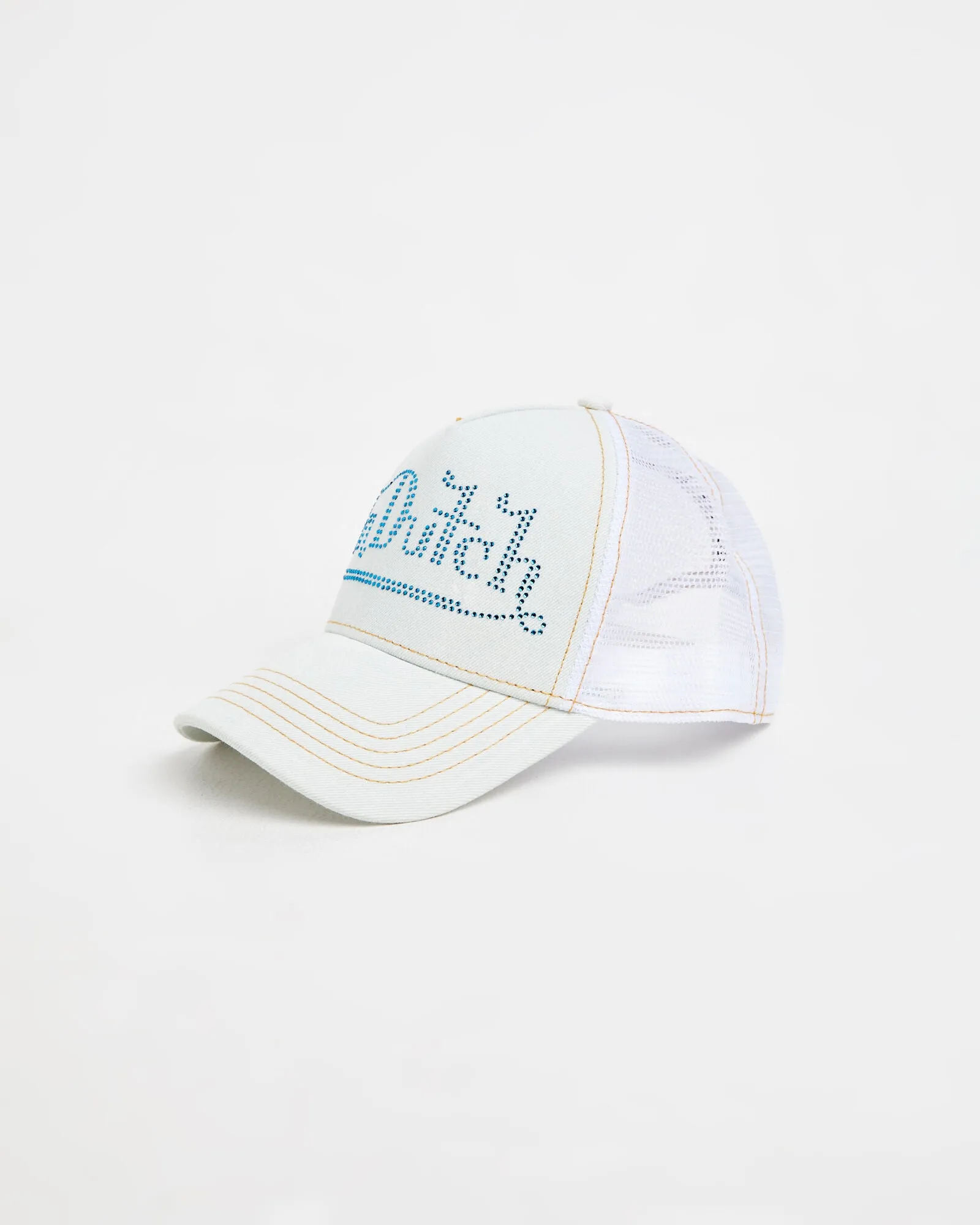 Von Dutch | Trucker Hat - Denim/Diamontes sold by Sister & Co product image thumbnail 2