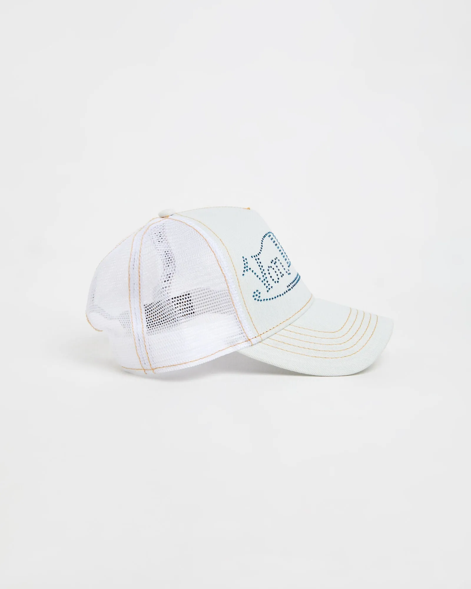 Von Dutch | Trucker Hat - Denim/Diamontes sold by Sister & Co product image thumbnail 3