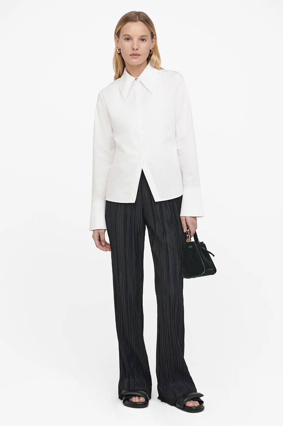 Anine Bing | Billie Pant - Black sold by Sister & Co product image thumbnail 2