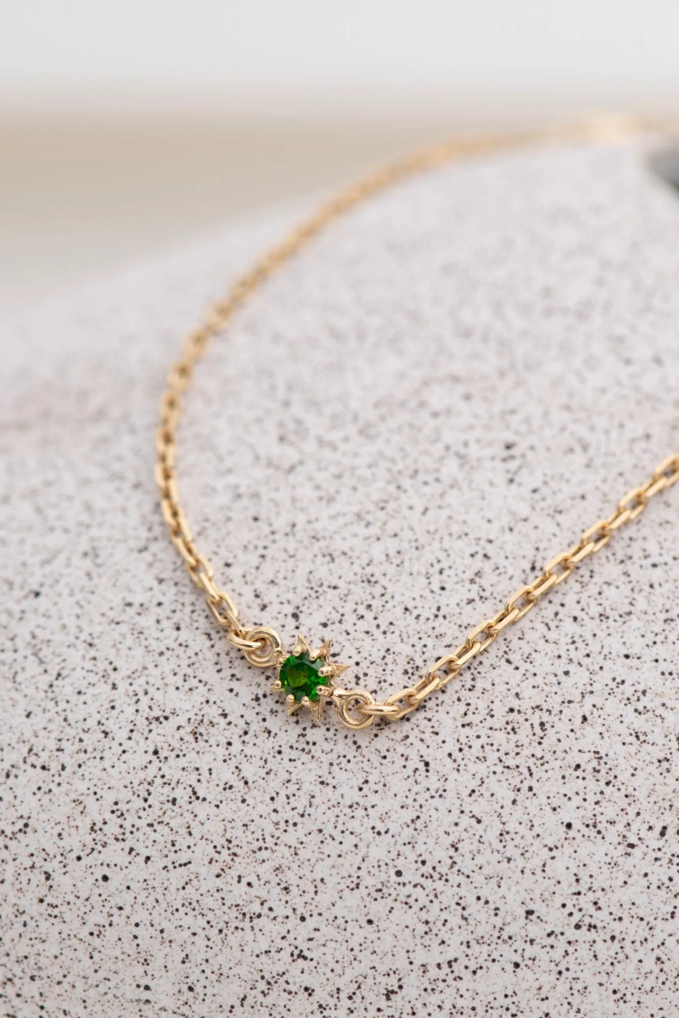 Zoe & Morgan | Stella Bracelet - Gold/Chrome Diopside sold by Sister & Co product image thumbnail 3