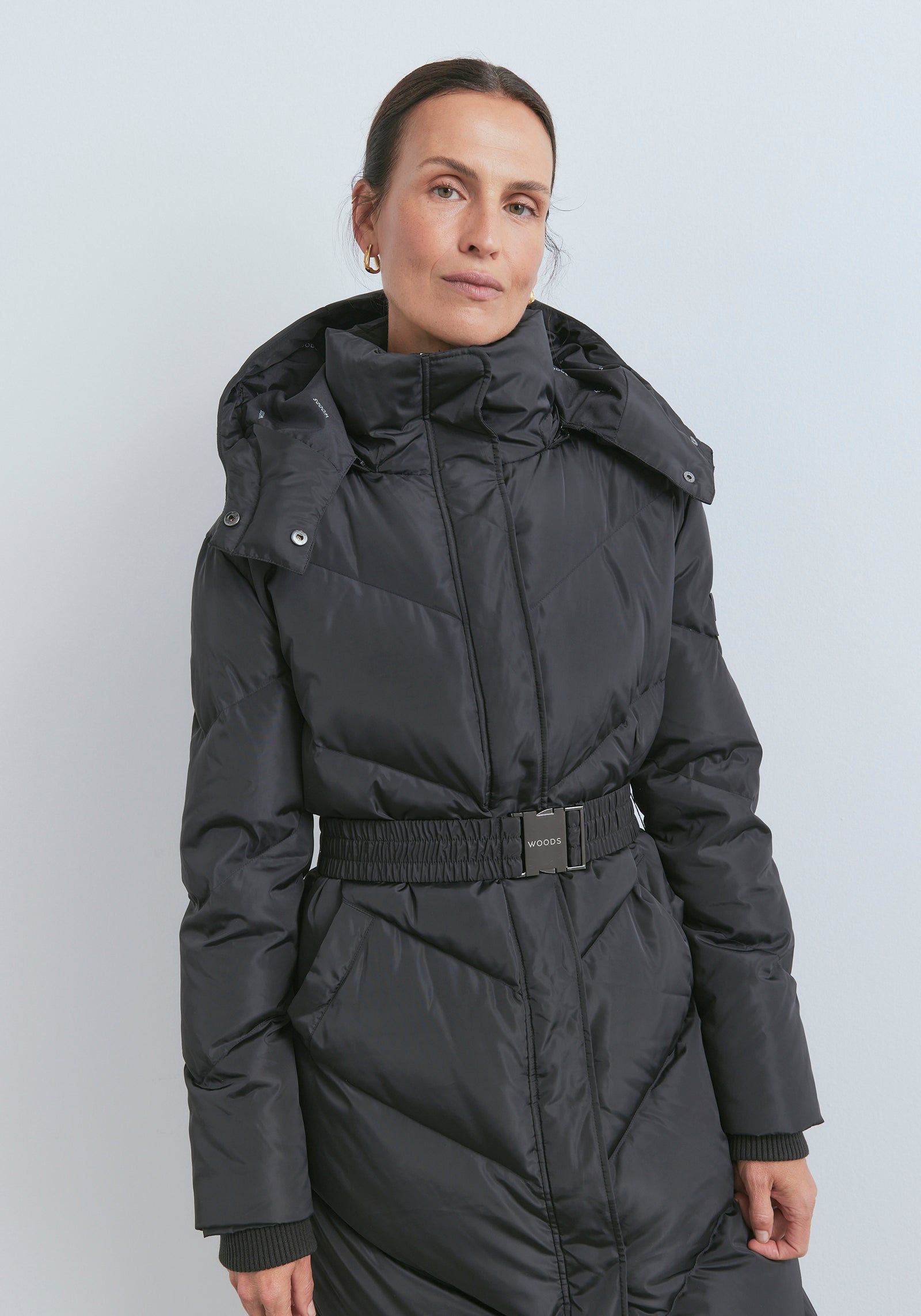 Viktoria & Woods | Woods Long Puffer - Black sold by Sister & Co product image thumbnail 5