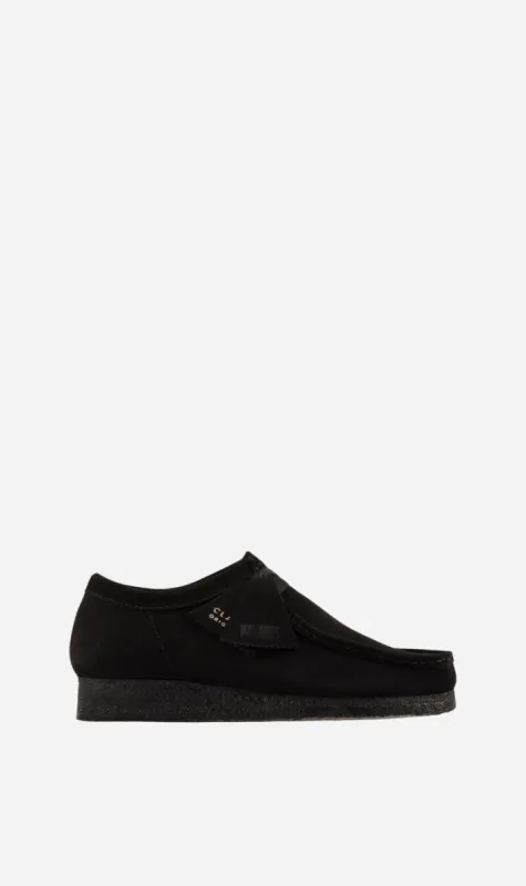 Clarks | Wallabee - Black Suede sold by Sister & Co
