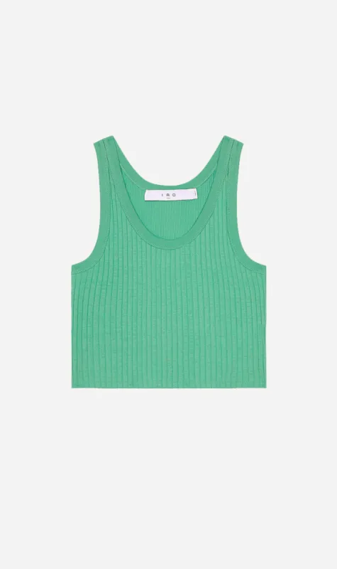 IRO | Emma Tank - Emerald sold by Sister & Co