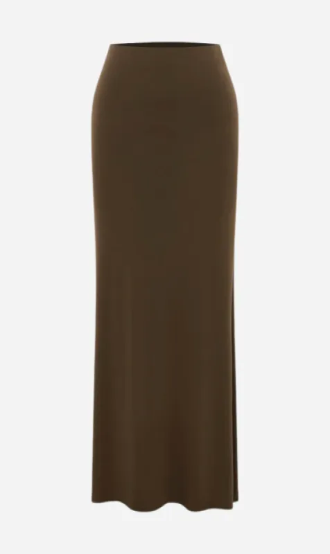 Posse | Mason Skirt - Dark Chocolate made by Posse