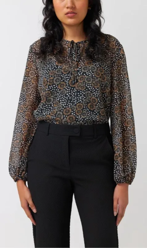 Kate Sylvester | Anemone Blouse - Black sold by Sister & Co