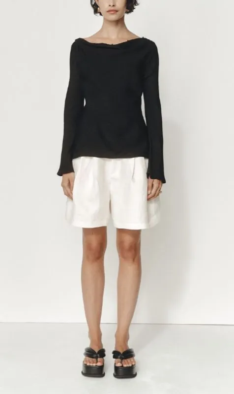 Marle | Hester Top - Black sold by Sister & Co