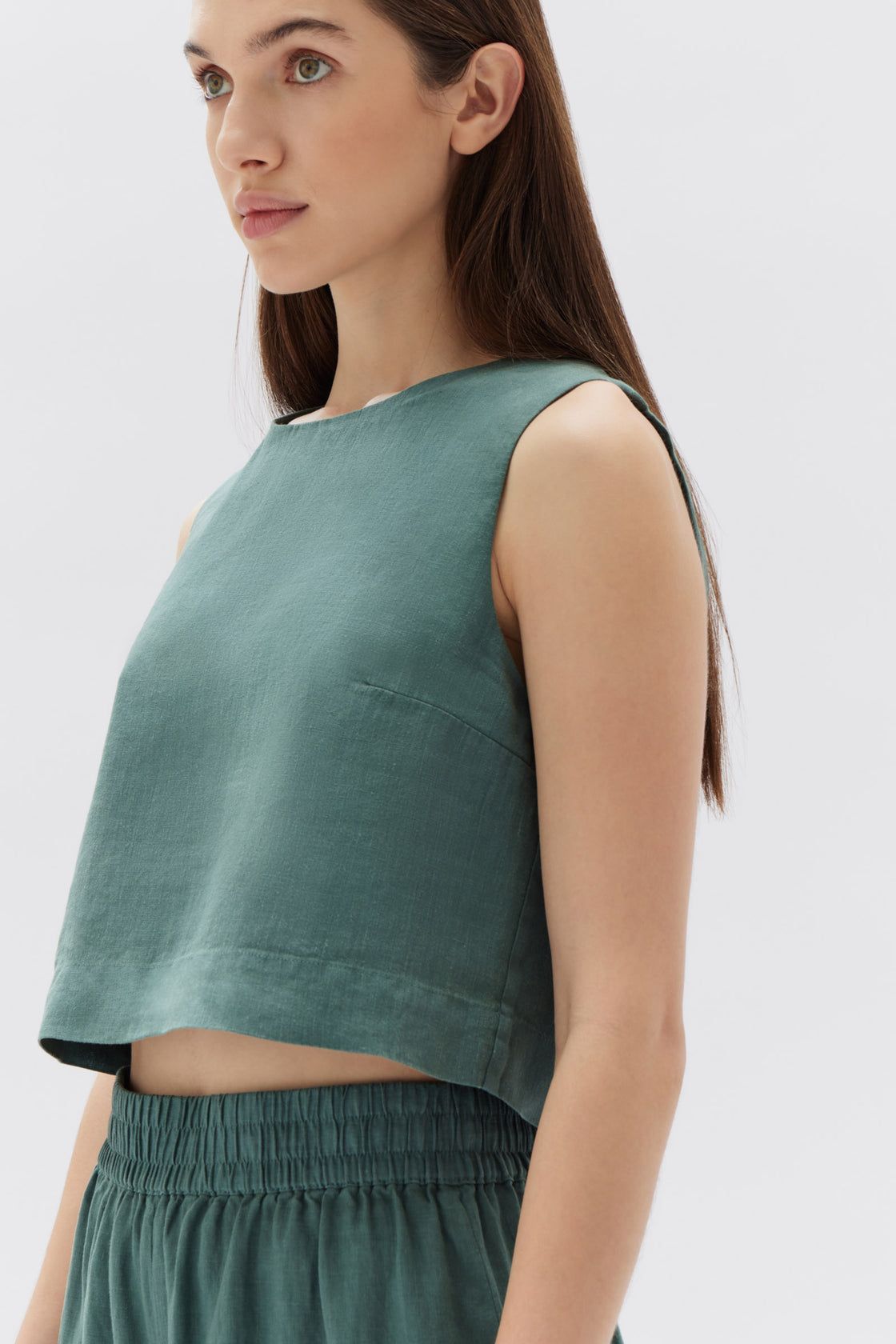 Assembly Label | Nilsa Top - Lagoon sold by Sister & Co product image thumbnail 3