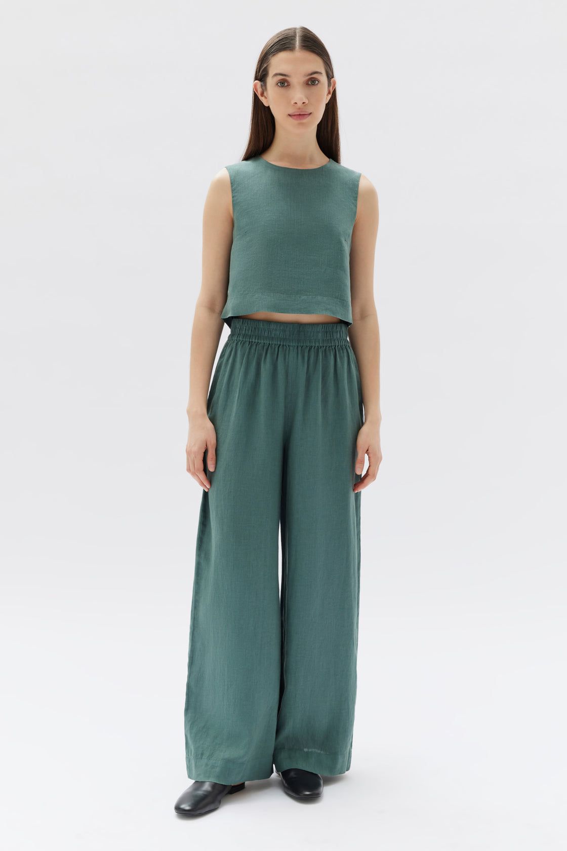 Assembly Label | Nilsa Top - Lagoon sold by Sister & Co product image thumbnail 2