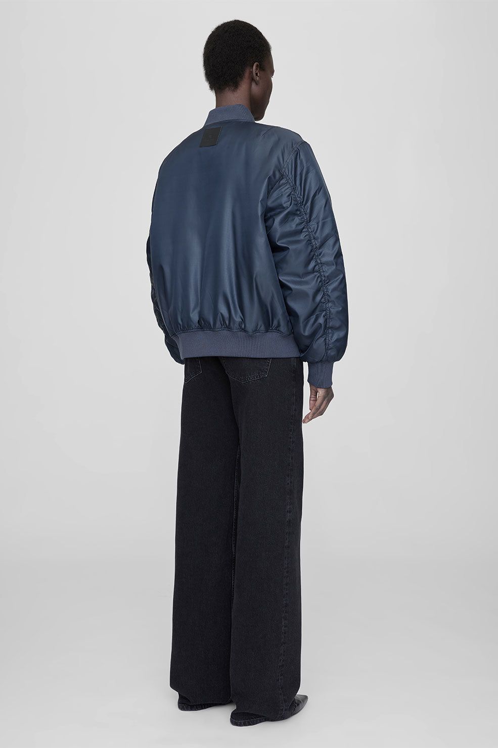 Anine Bing | Leon Bomber - Midnight Navy sold by Sister & Co product image thumbnail 4