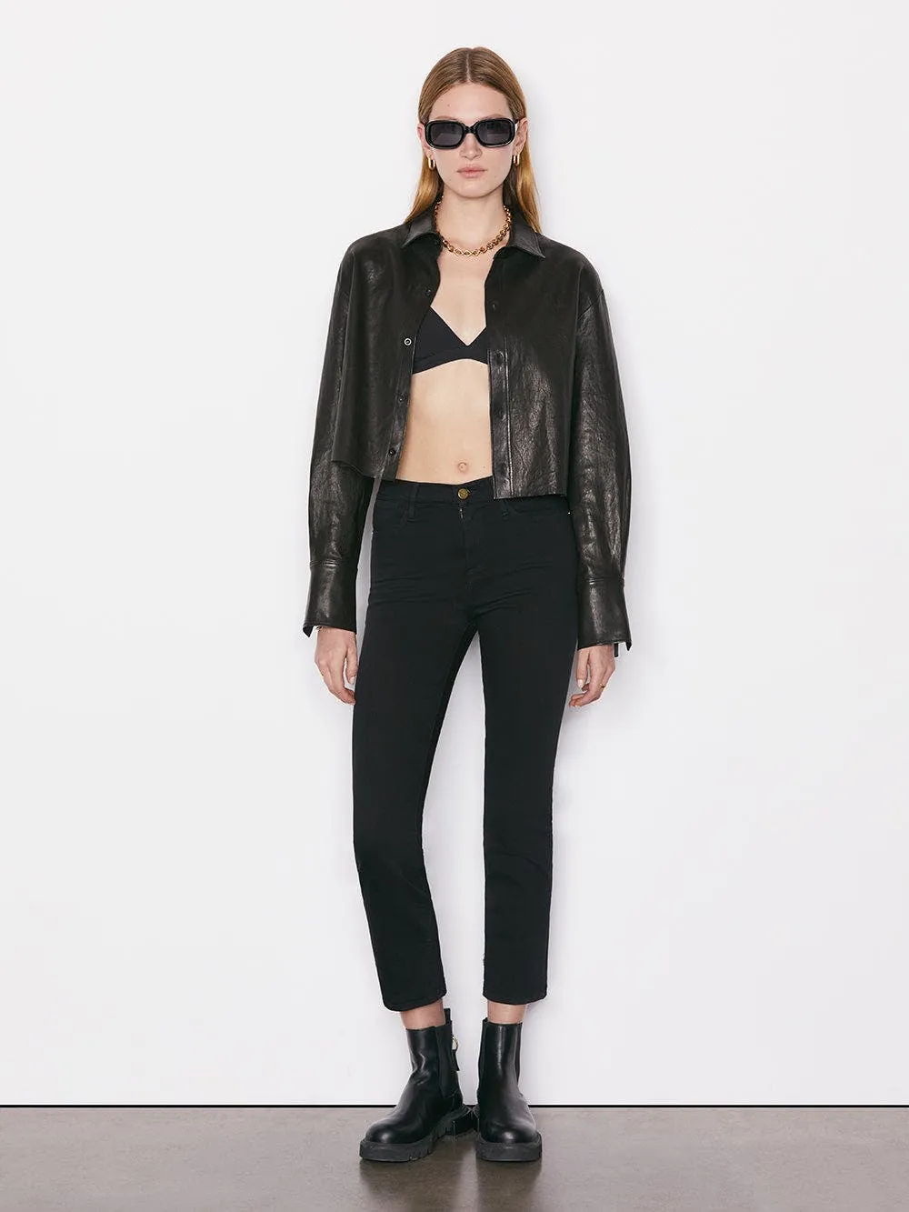 Frame Denim | Le High Straight Jean - Film Noir sold by Sister & Co product image thumbnail 2