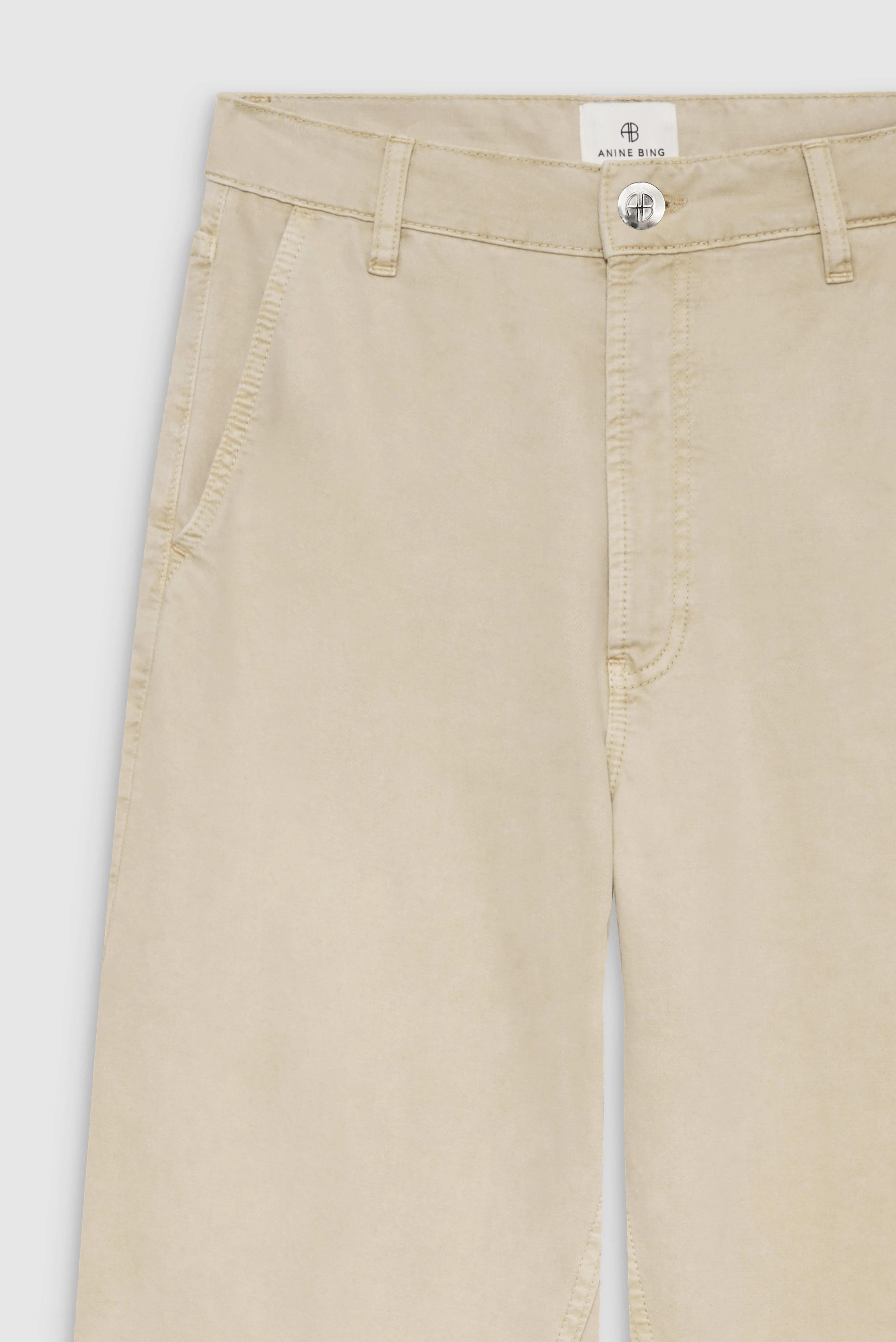 Anine Bing | Briley Pant - Oatmeal sold by Sisters & Co product image thumbnail 3