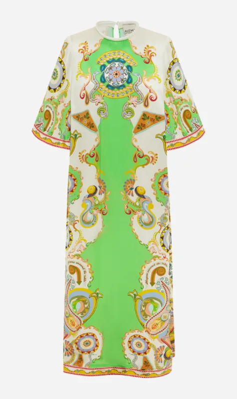 ALEMAIS | Pinball Midi Dress - Print sold by Sister & Co
