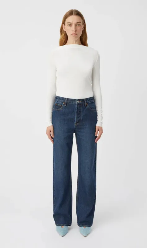 Camilla and Marc | Emery Long Sleeve Top - Soft White sold by Sister & Co