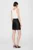 Anine Bing | Soto Skirt - Black Vegan Leather sold by Sister & Co