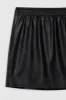 Anine Bing | Soto Skirt - Black Vegan Leather sold by Sister & Co