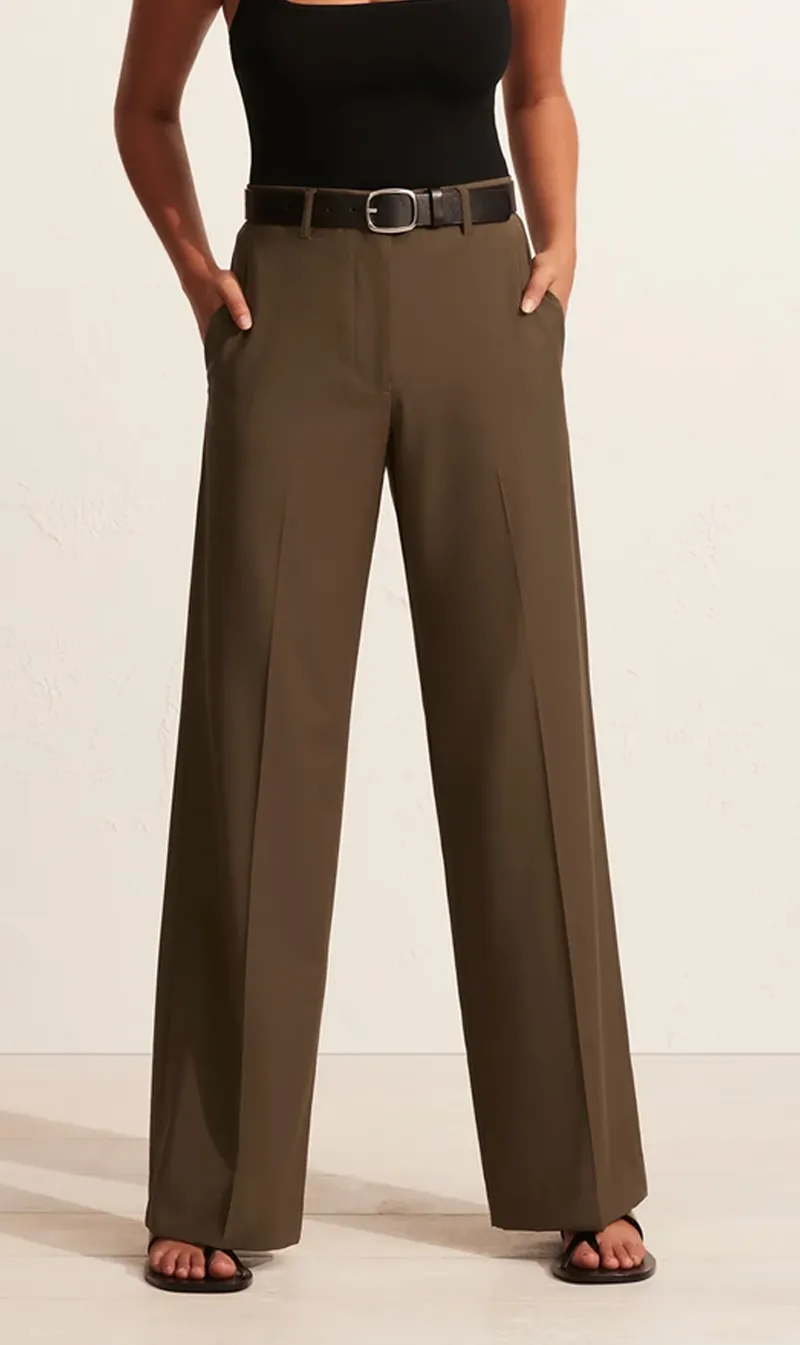 Matteau | Relaxed Tailored Trouser - Coffee sold by Sister & Co product image thumbnail 2