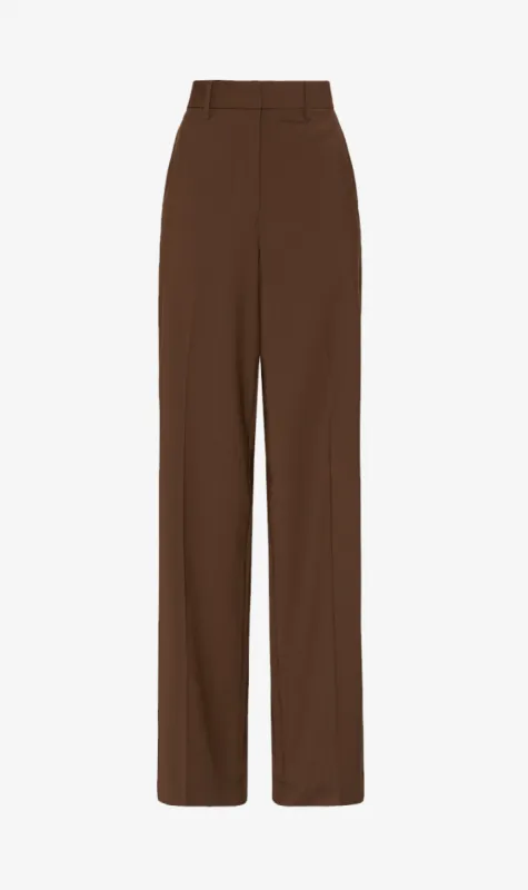 Matteau | Relaxed Tailored Trouser - Coffee sold by Sister & Co