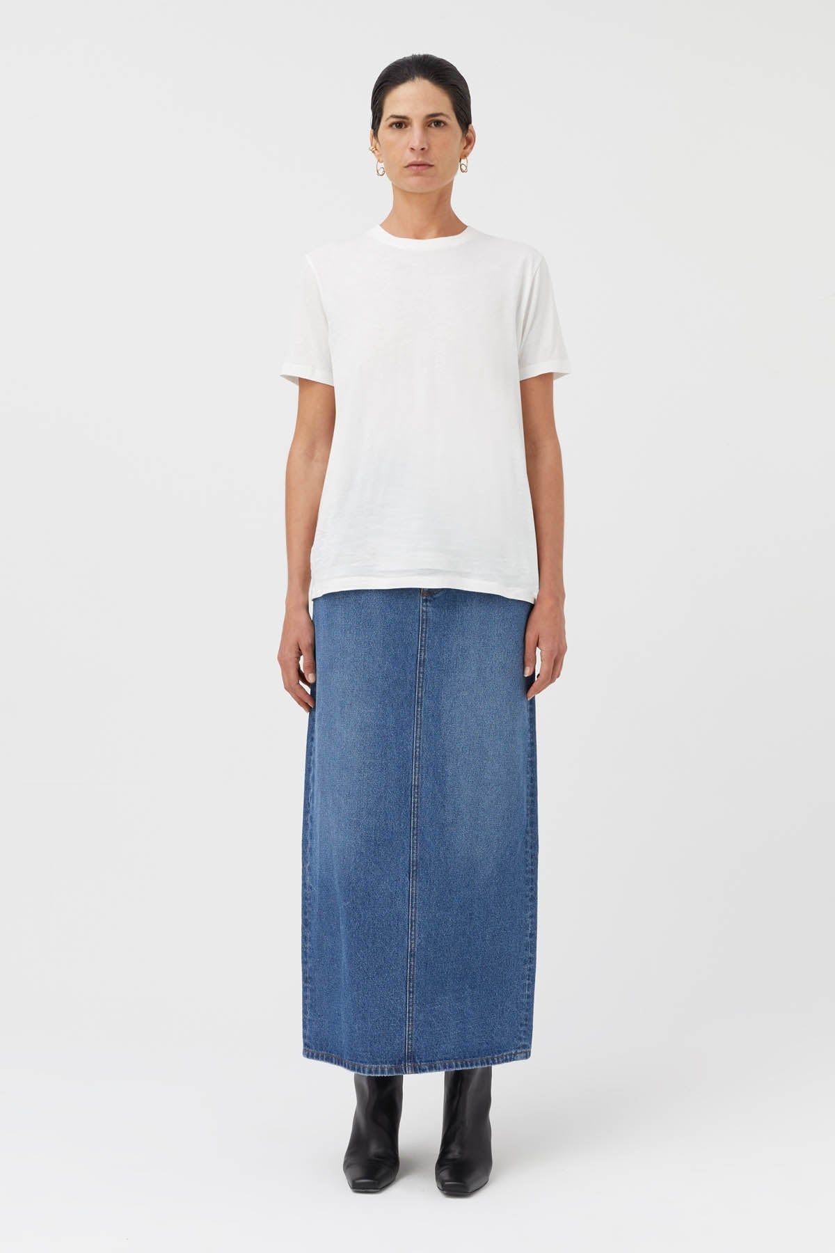 Camilla And Marc | Gerard Lightweight Tee - Soft White sold by Sister & Co product image thumbnail 2