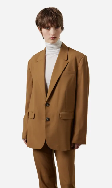 Laing | Boston Boyfriend Jacket - Saddle sold by Sister & Co