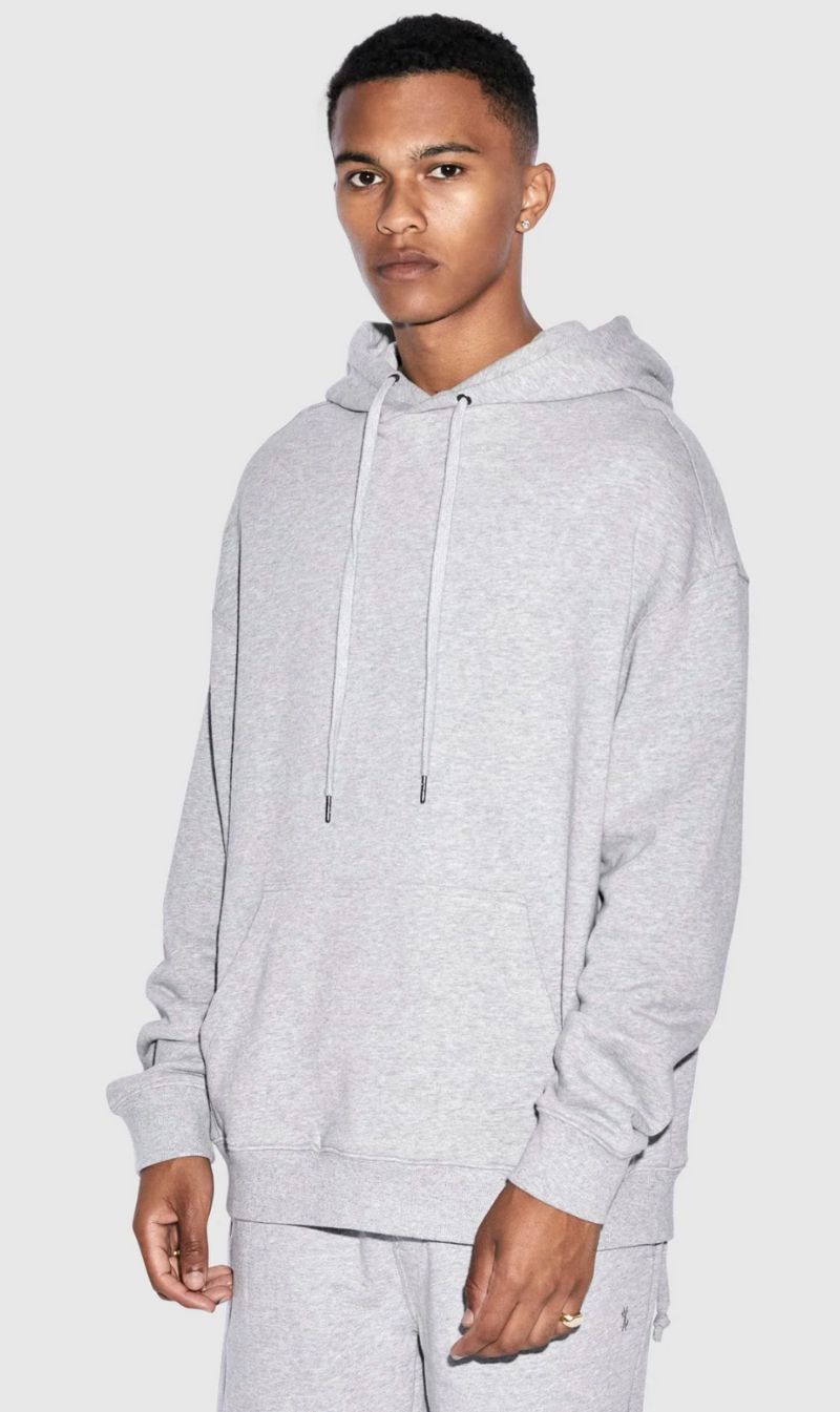 Ksubi Mens | 4x4 Biggie Hoodie - Grey Marle sold by Sister & Co