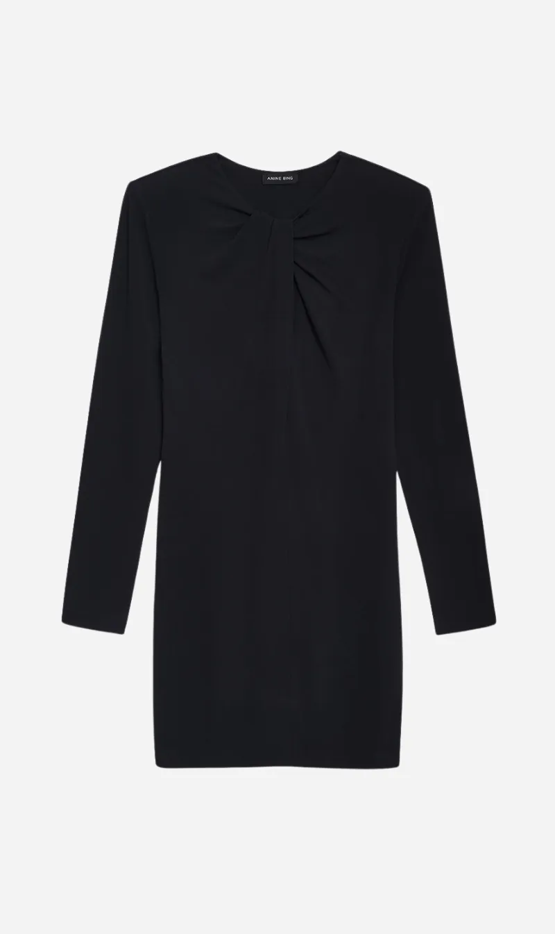 Anine Bing | Amaya Dress - Black sold by Sister & Co