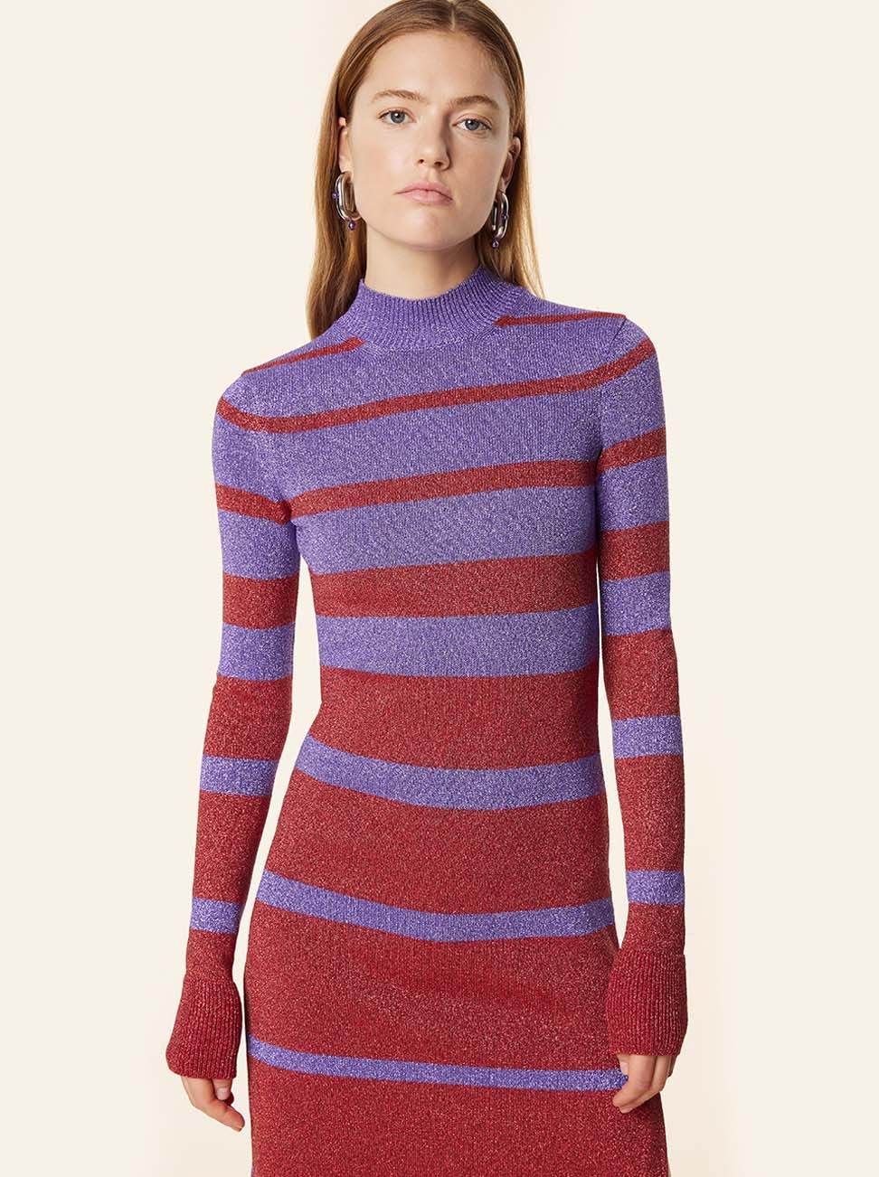 Paco Rabanne | Robe Long Dress - Purple/Red sold by Sister & Co product image thumbnail 5