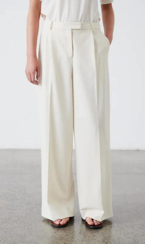Laing | Simone Pant - Ecru sold by Sister & Co