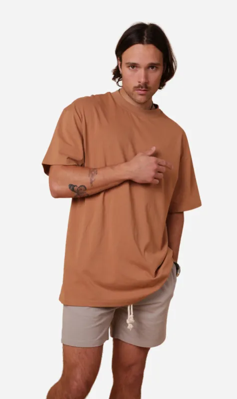 Kore Studios | Kore Basic Tee - Taupe sold by Sister & Co