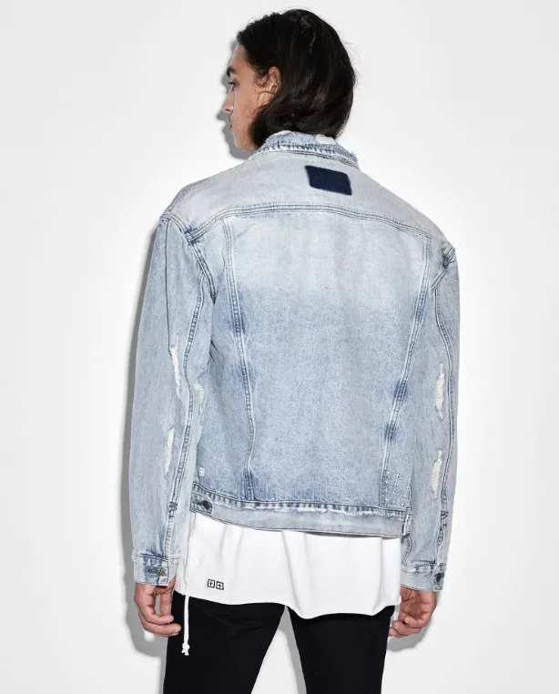 Ksubi Mens | Oh G Jacket Acid Trip Trash - Denim sold by Sister & Co product image thumbnail 2