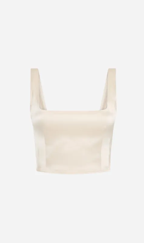 Paris Georgia | Marnie Top - Ivory sold by Sister & Co