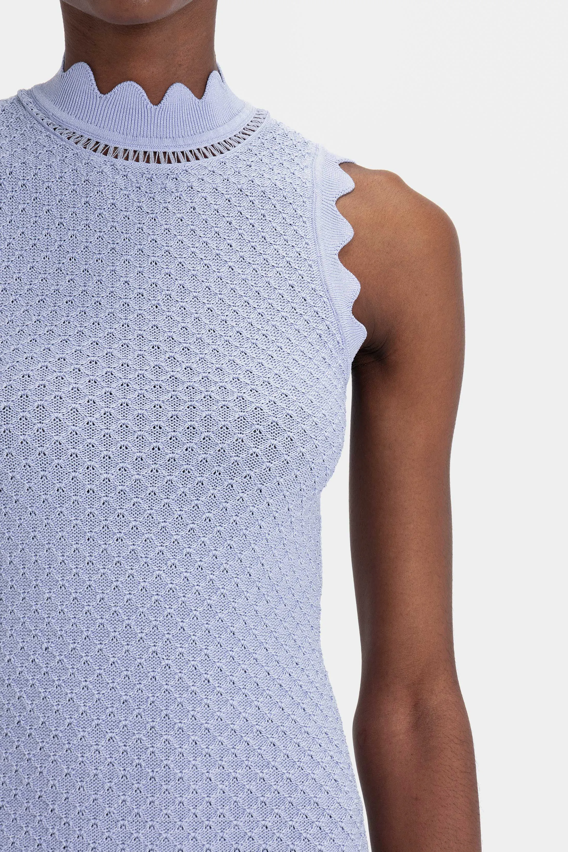 Victoria Beckham | Mini Dress - Lilac sold by Sister & Co product image thumbnail 5