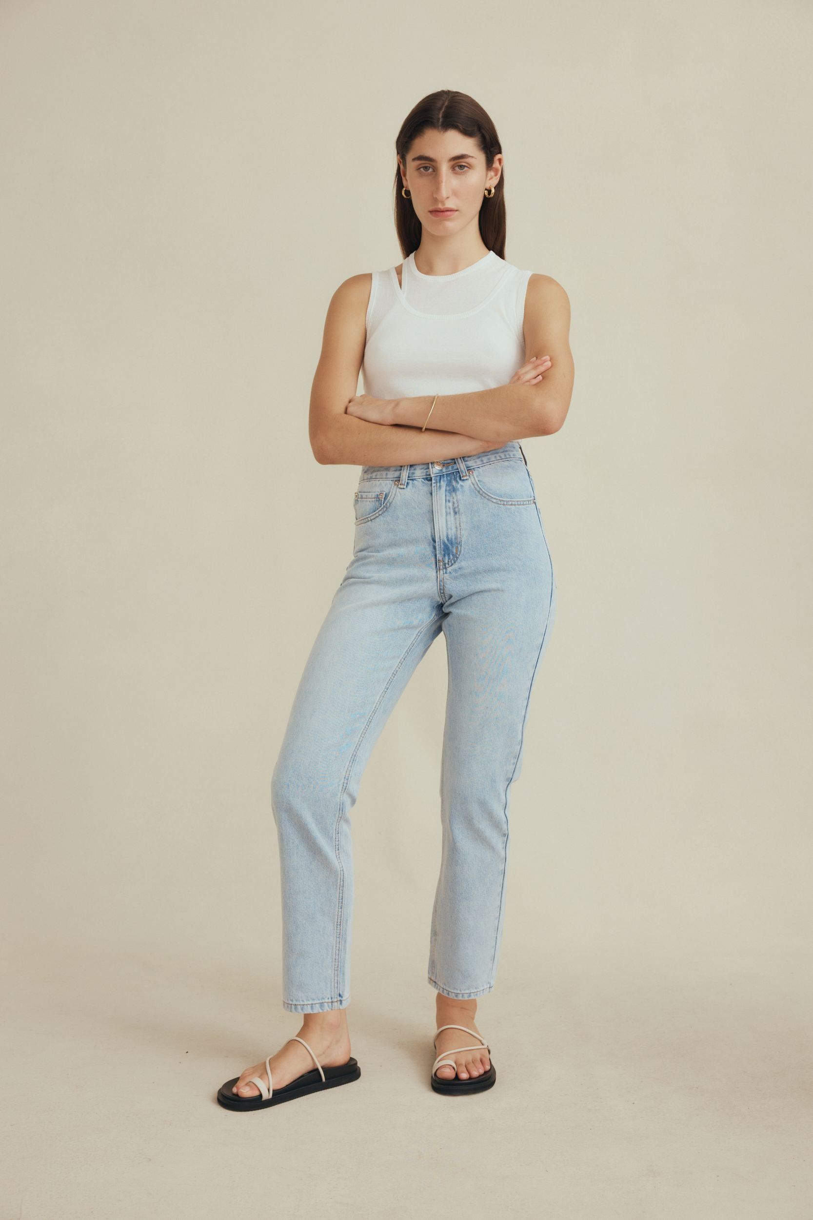 Marle | Straight Leg Jean - Blue sold by Sister & Co product image thumbnail 2
