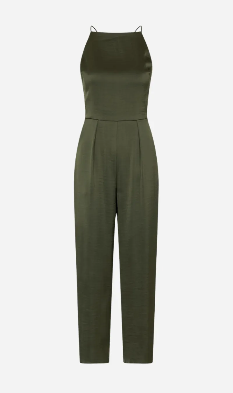 Samsoe Samsoe | Savilla Jumpsuit - Dusty Olive sold by Sisters & Co