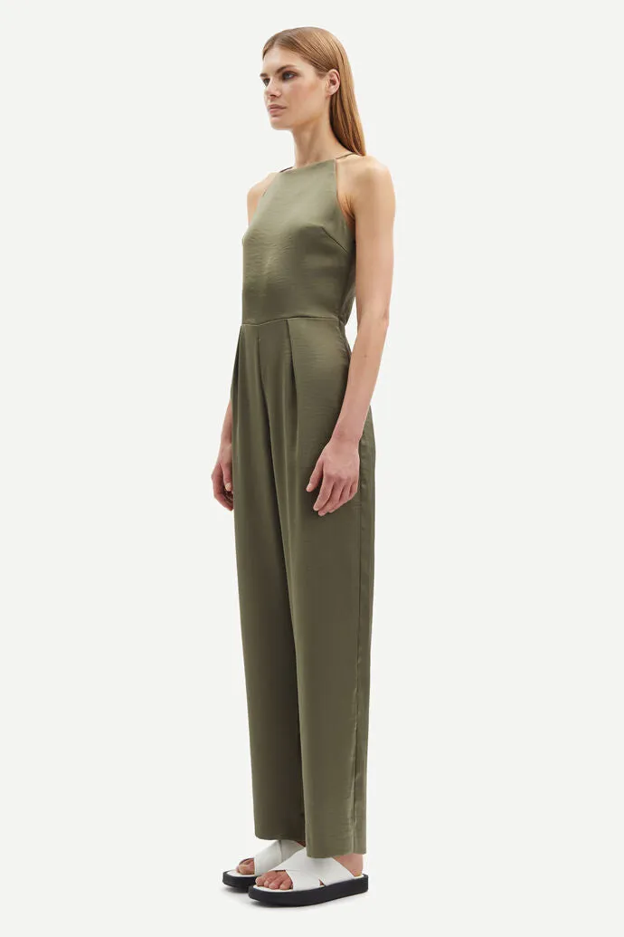 Samsoe Samsoe | Savilla Jumpsuit - Dusty Olive sold by Sisters & Co product image thumbnail 5